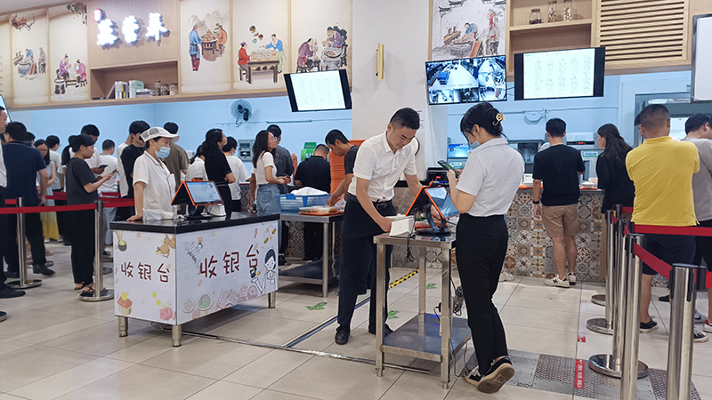 一到饭点就排长队,智慧食堂怎么破(图1) 一到饭点就排长队,智慧食堂怎么破(图1)